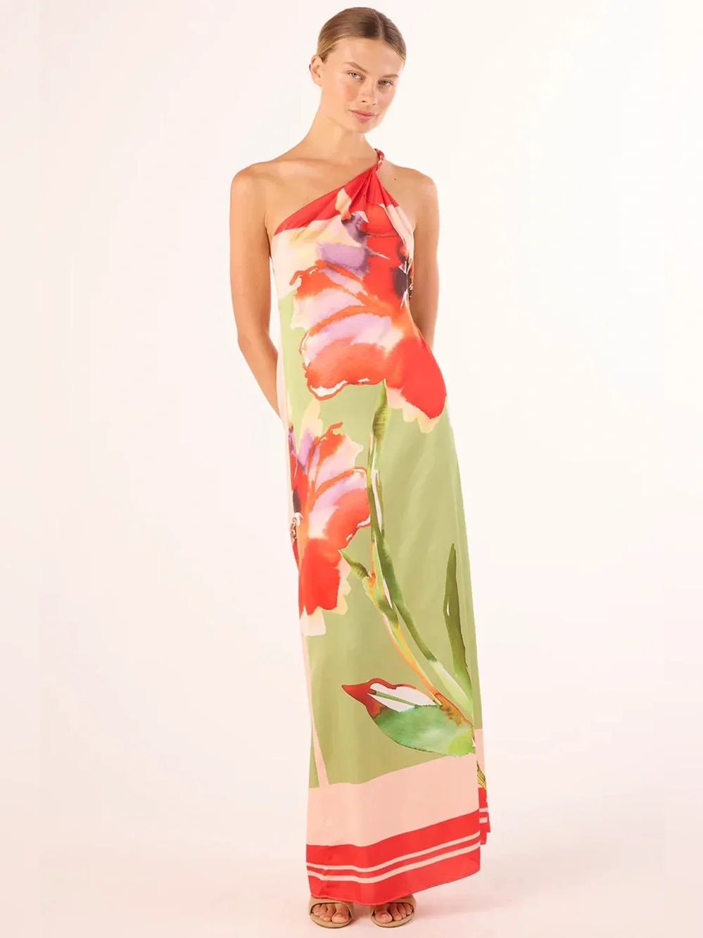 MISA LOS ANGELES
DOUNIA DRESS | SCARF FLORA - Picture 4 of 8